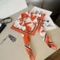 ch 110Kroxin 90cm silk square scarf is made of top-quality twill silk material with h_3713