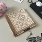 ch 110Kroxin 90cm silk square scarf is made of top-quality twill silk material with h_4194