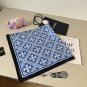 ch 110Kroxin 90cm silk square scarf is made of top-quality twill silk material with h_4195