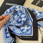 ch 110Kroxin 90cm silk square scarf is made of top-quality twill silk material with h_4195
