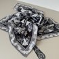 ch 110Kroxin 90cm silk square scarf is made of top-quality twill silk material with h_4200
