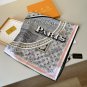 ch 110LV new silk handkerchiefThe Malles Merveilleuruses silk handkerchief draws in_7705