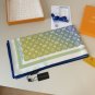ch 110LV new silk handkerchiefThe Sunrise Aquarelle Square handkerchief is a classi_5246