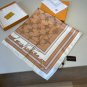 ch 110LV new square scarfThe LV Cordage silk square scarf incorporates Monogram flo_1778