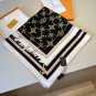 ch 110LV new square scarfThe LV Cordage silk square scarf incorporates Monogram flo_7085