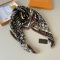 ch 110LV new square scarfThe LV Tiles silk square scarf outlines the border with a_3283
