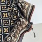 ch 110LV new square scarfThe LV Tiles silk square scarf outlines the border with a_3283
