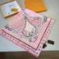 ch 110LV new square scarfThe traditional veil has been reinterpreted with creativit_4213