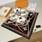 ch 110LV new square scarfThe Ultimate Monogram 90 square scarf reinterprets Louis V