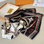 ch 110LV new square scarfThe Ultimate Monogram 90 square scarf reinterprets Louis V