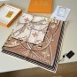 ch 110LV new square scarfThe Ultimate Monogram 90 square scarf reinterprets Louis V_2738