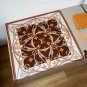 ch 110LV new square scarfThe Ultimate Monogram 90 square scarf reinterprets Louis V_2739