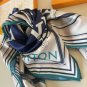 ch 110LV new square scarfThe Ultimate Monogram 90 square scarf reinterprets Louis V_2740
