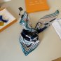 ch 110LV new square scarfThe Ultimate Monogram 90 square scarf reinterprets Louis V_2740