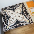 ch 110LV new square scarfThe Ultimate Monogram 90 square scarf reinterprets Louis V_3269