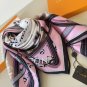ch 110LV new square scarfThe Ultimate Monogram 90 square scarf reinterprets Louis V_3270