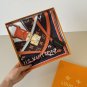 ch 110LV new square scarfThe Ultimate Monogram 90 square scarf reinterprets Louis V_3271