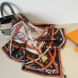 ch 110LV new square scarfThe Ultimate Monogram 90 square scarf reinterprets Louis V_3271
