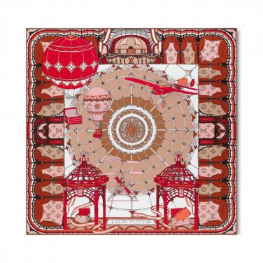 ch 110Lv's new Fly Away silk handkerchief cleverly interprets a fantastic journey, in_6177