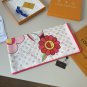 ch 110LV's new Murakami Takashi series square scarfThe LV x TM Monogram Superflat s