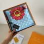ch 110LV's new Murakami Takashi series square scarfThe LV x TM Monogram Superflat s_5199