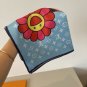 ch 110LV's new Murakami Takashi series square scarfThe LV x TM Monogram Superflat s_5199