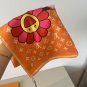 ch 110LV's new Murakami Takashi series square scarfThe LV x TM Monogram Superflat s_5200