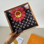 ch 110LV's new Murakami Takashi series square scarfThe LV x TM Monogram Superflat s_5201