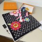 ch 110LV's new Murakami Takashi series square scarfThe LV x TM Monogram Superflat s_5201