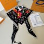 ch 110LV's new Murakami Takashi series square scarfThe LV x TM Monogram Superflat s_5201