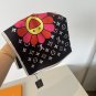 ch 110LV's new Murakami Takashi series square scarfThe LV x TM Monogram Superflat s_5201