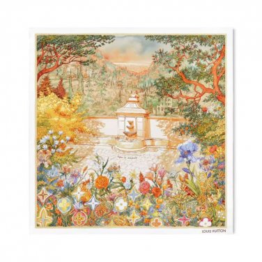 ch 110Lv's new silk handkerchiefLouis Vuitton is committed to expanding the boundar