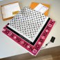 ch 110Lv's new silk handkerchiefThis Monogram Infinity handkerchief is set against
