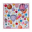 ch 110Lv's new silk handkerchiefThis Up and Away 90 square scarf tells the story of
