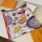 ch 110Lv's new silk handkerchiefThis Up and Away 90 square scarf tells the story of