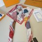 ch 110Lv's new silk handkerchiefThis Up and Away 90 square scarf tells the story of