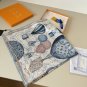 ch 110Lv's new silk handkerchiefThis Up and Away 90 square scarf tells the story of_2300