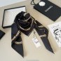 ch 110New Xiaoxiang [Chanel Chain Square Scarf] Beautiful [Tears] Royal palace level