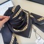 ch 110New Xiaoxiang [Chanel Chain Square Scarf] Beautiful [Tears] Royal palace level