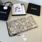 ch 110Original small fragrance 90cm silk square scarf [Su Dian Shan Cha Hua] made of_4739