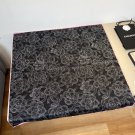 ch 110Original small fragrance 90cm silk square scarf [Su Dian Shan Cha Hua] made of_7114