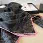 ch 110Original small fragrance 90cm silk square scarf [Su Dian Shan Cha Hua] made of_7114