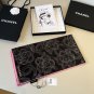 ch 110Original small fragrance 90cm silk square scarf [Su Dian Shan Cha Hua] made of_7114