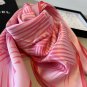 ch 110Original Small Fragrance 90cm Silk Square Towel [Art Double C] Made of top-qual_1801