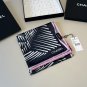 ch 110Original Small Fragrance 90cm Silk Square Towel [Art Double C] Made of top-qual_1802