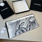 ch 110Original Small Fragrance 90cm Silk Square Towel [Art Double C] Made of top-qual_7108