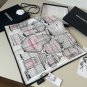 ch 110Original Small Fragrance 90cm Silk Square Towel [Bird Cage] Made of top-quality
