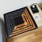 ch 110Original Small Fragrance 90cm Silk Square Towel [Chain Accessory] Made of top-q