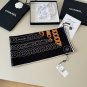 ch 110Original Small Fragrance 90cm Silk Square Towel [Chain Accessory] Made of top-q