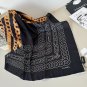 ch 110Original Small Fragrance 90cm Silk Square Towel [Chain Accessory] Made of top-q